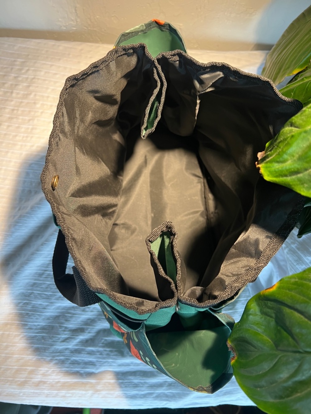 Green Floral Utility Organizer Expandable Tote by GeeDuo Garden Tools - Picture 5 of 16